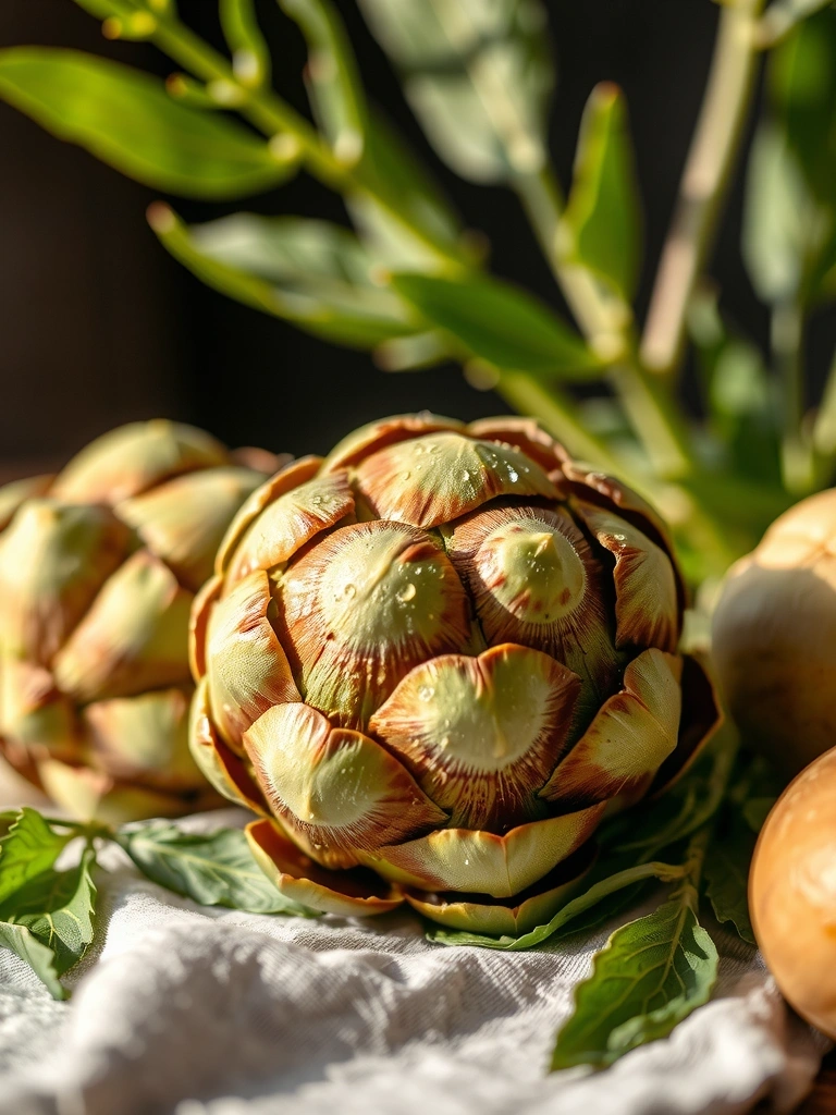 Carciofi freschi di stagione